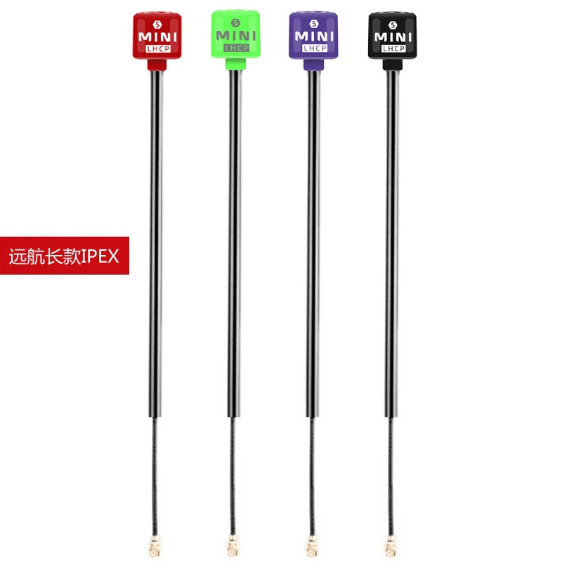 Light Weight 5.8G Lollipop 5 RHCP Antenna - High Gain 2.8Dbi SMA/MMCX/UFL for FPV Transmitter /Receiver RC Racing Drone TX RX Part 45 Light Weight 5.8G Lollipop 5 RHCP Antenna, Lollipop 5 RHCP Anten