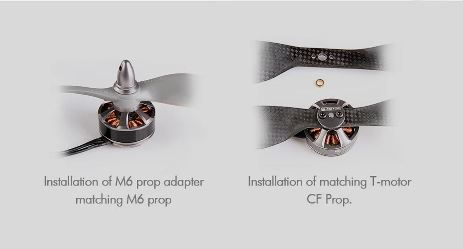 T-MOTOR MN3508 KV380 Outrunner Brushless Motor For Multicopter Multi-rotor Bboats Planes Drones 13 T-MOTOR, FEN Ae Installation of matching M6 prop CF Prop: