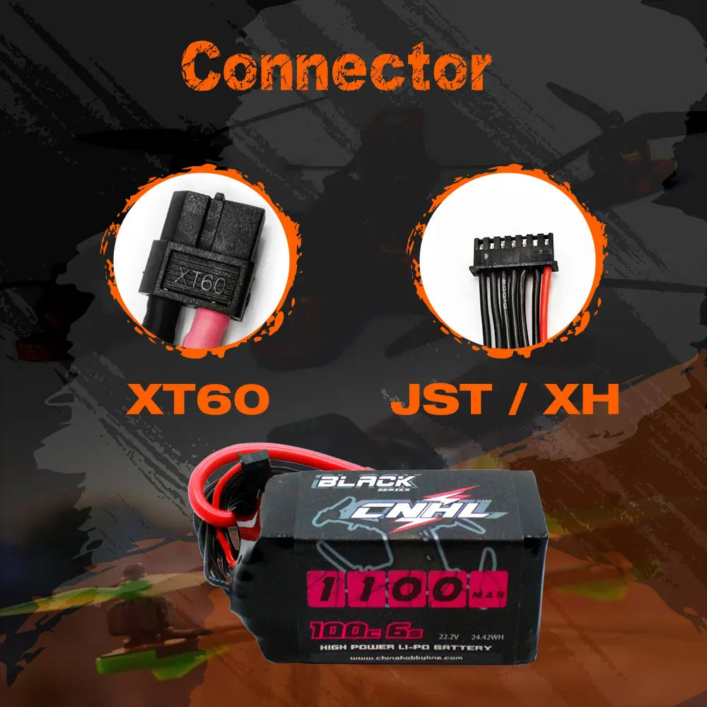 2PCS CNHL Lipo Battery