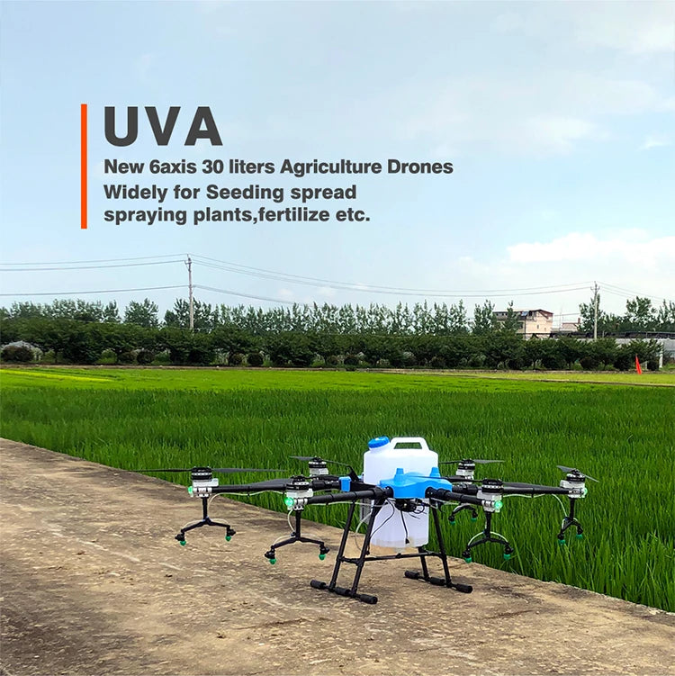 TYI 3W TYI6-20C 20L Agriculture Spray Drone, UVA New 6axis 30 liters Agriculture Drones Widely for Seeding