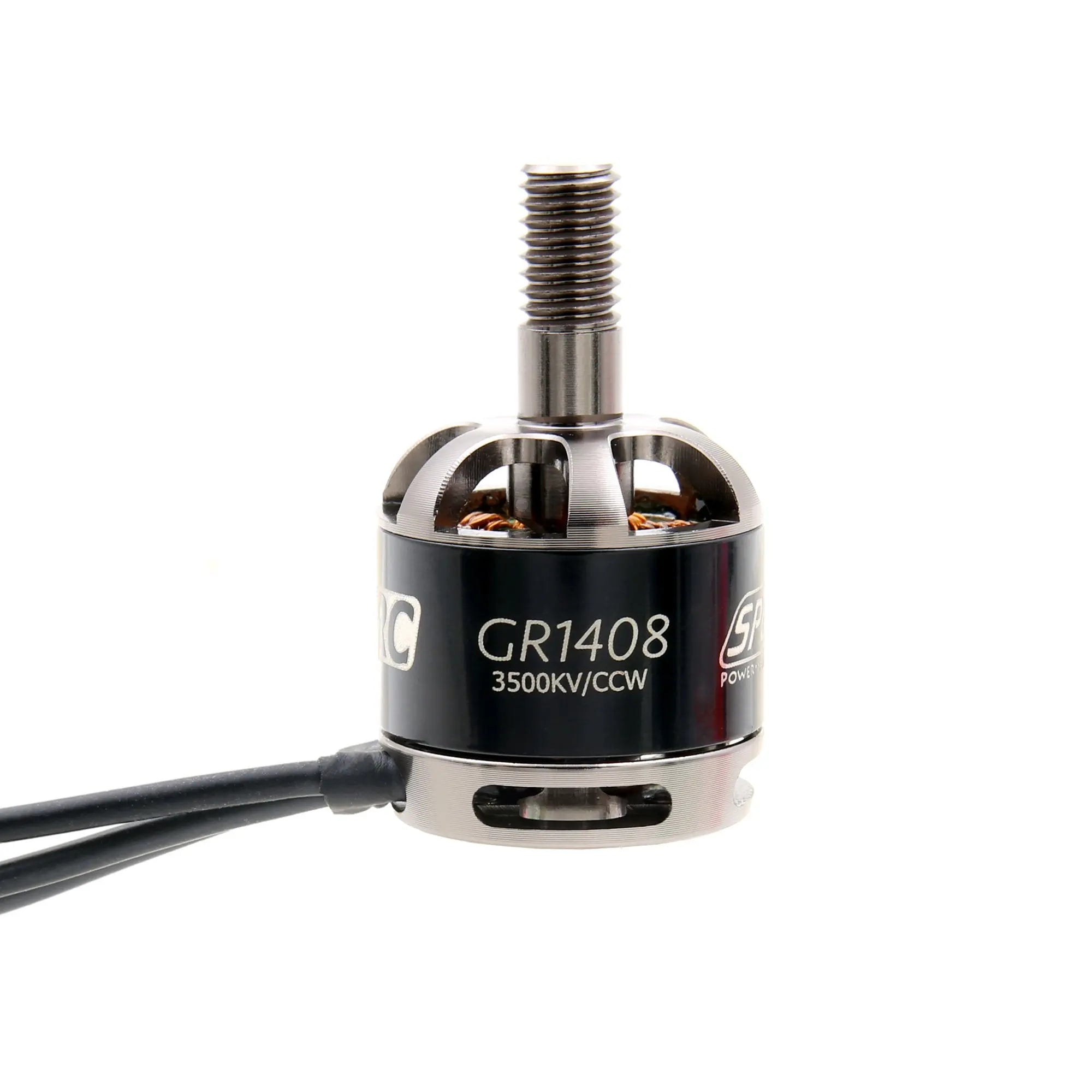 GEPRC GR1408 3500KV Motor, enameled wire stator coil ensures stable power output throughout the throttle range . durable