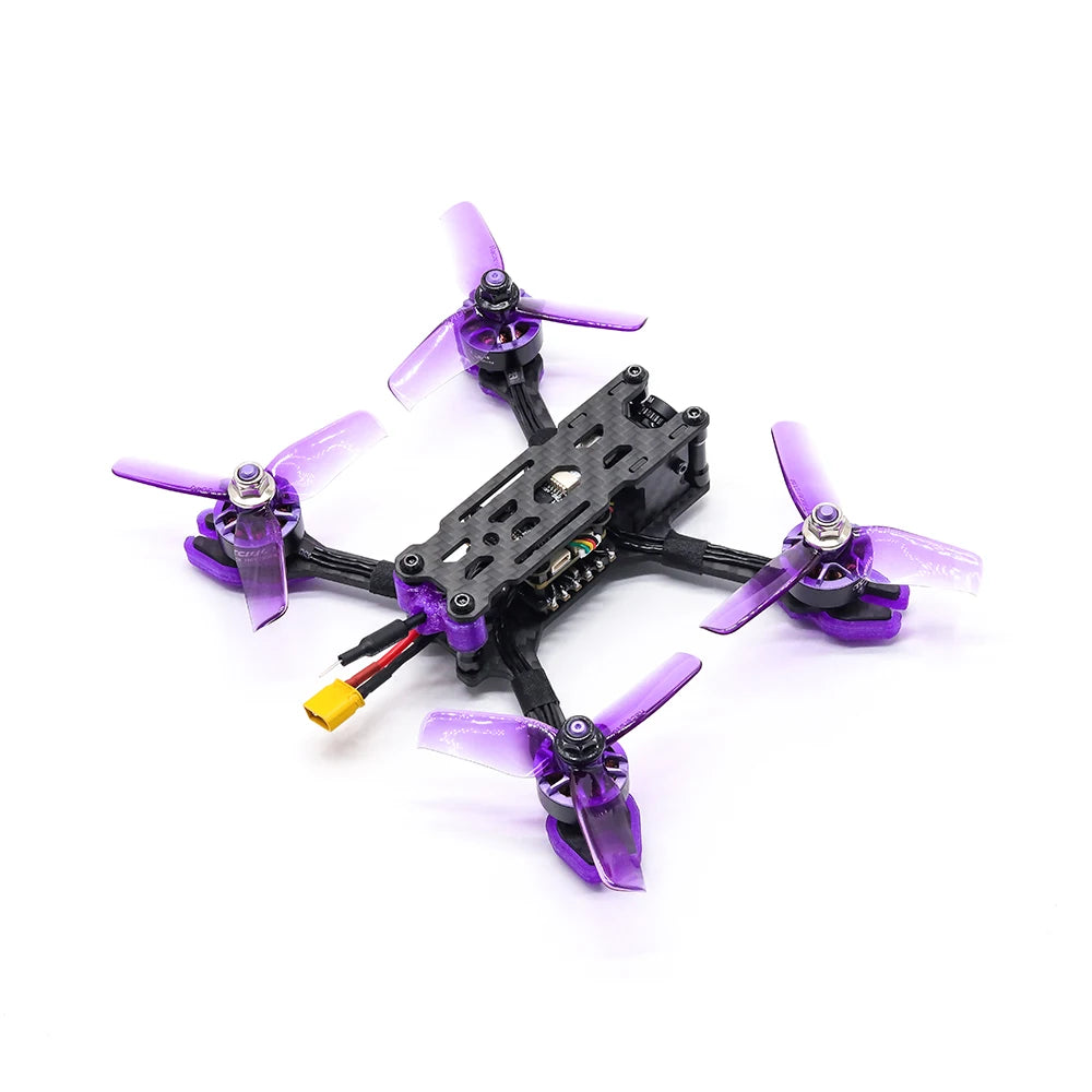 TCMMRC Night Phoenix - 3inch Fpv, TCMMRC Night Phoenix, the frame is made of 3k pure carbon, with double-sided chamfering 