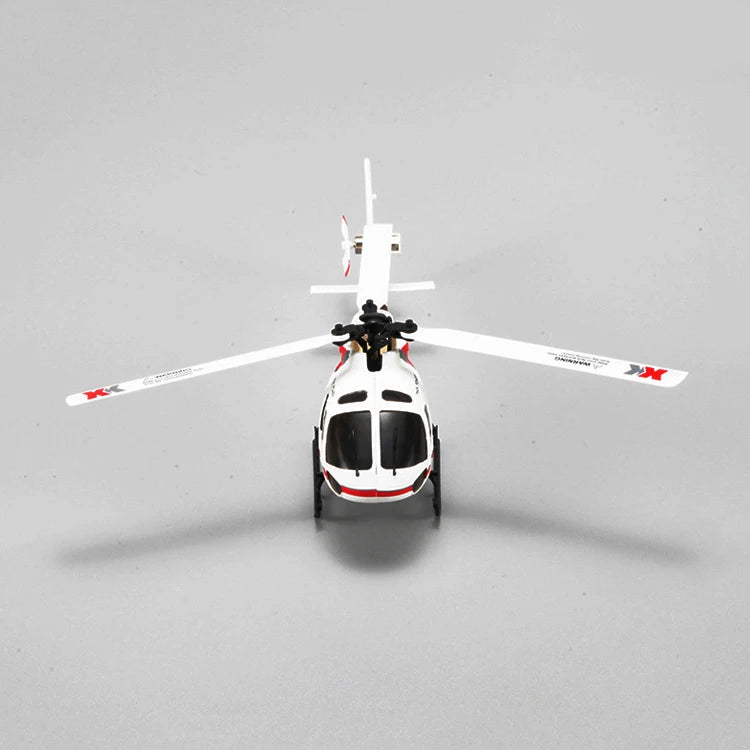 WLtoys XK K123 Rc Helicopter,  6-channel remote control, equipped with 3D special effects IDLE switch, throttle hold