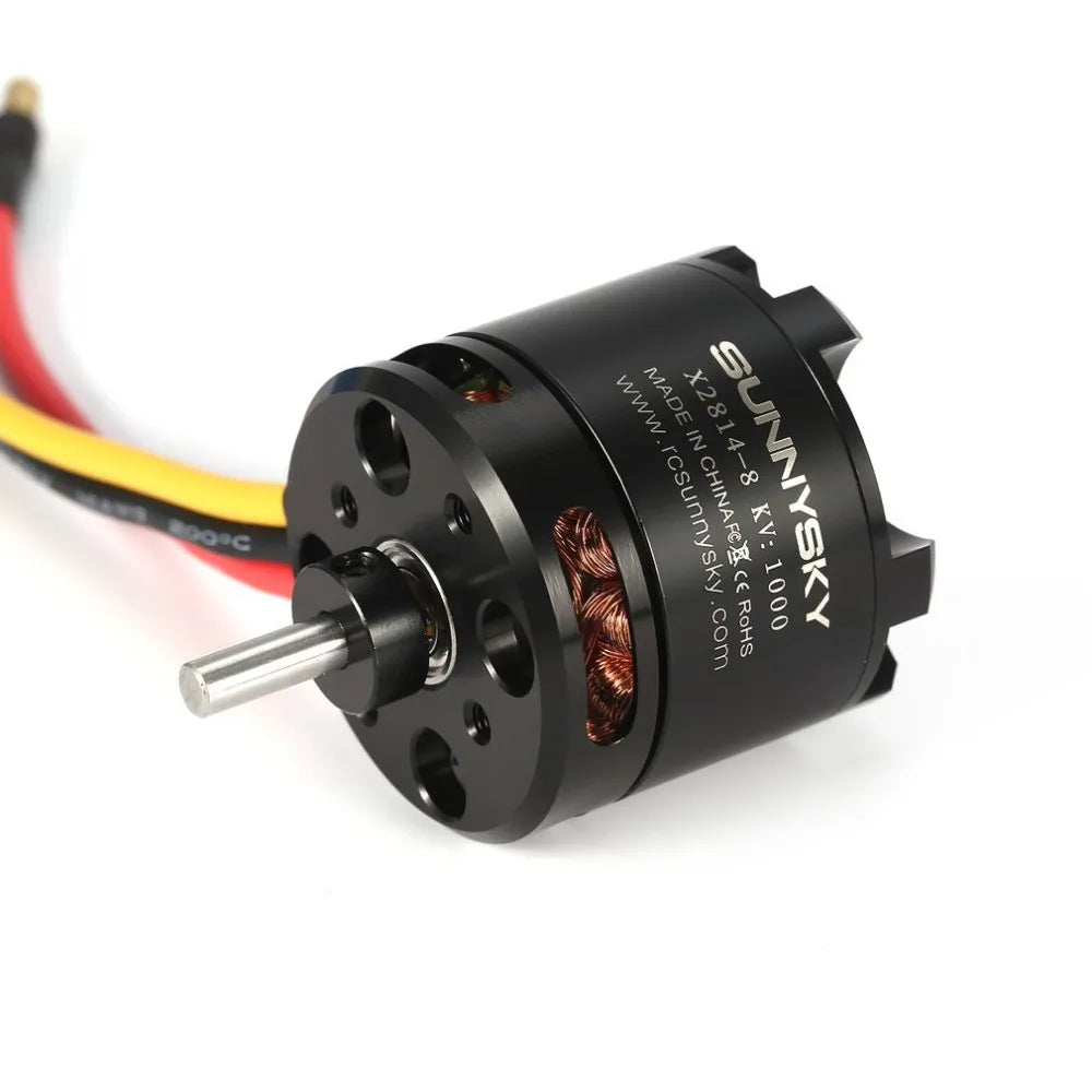 1PC Original SUNNYSKY X2814 900KV 1000KV 1100KV 1250KV External Rotor Brushless Motor for RC 3D fixed-wing Aircraft Airplanes 12 SUNNYSKY X2814 KV900 KV1000 KV1100