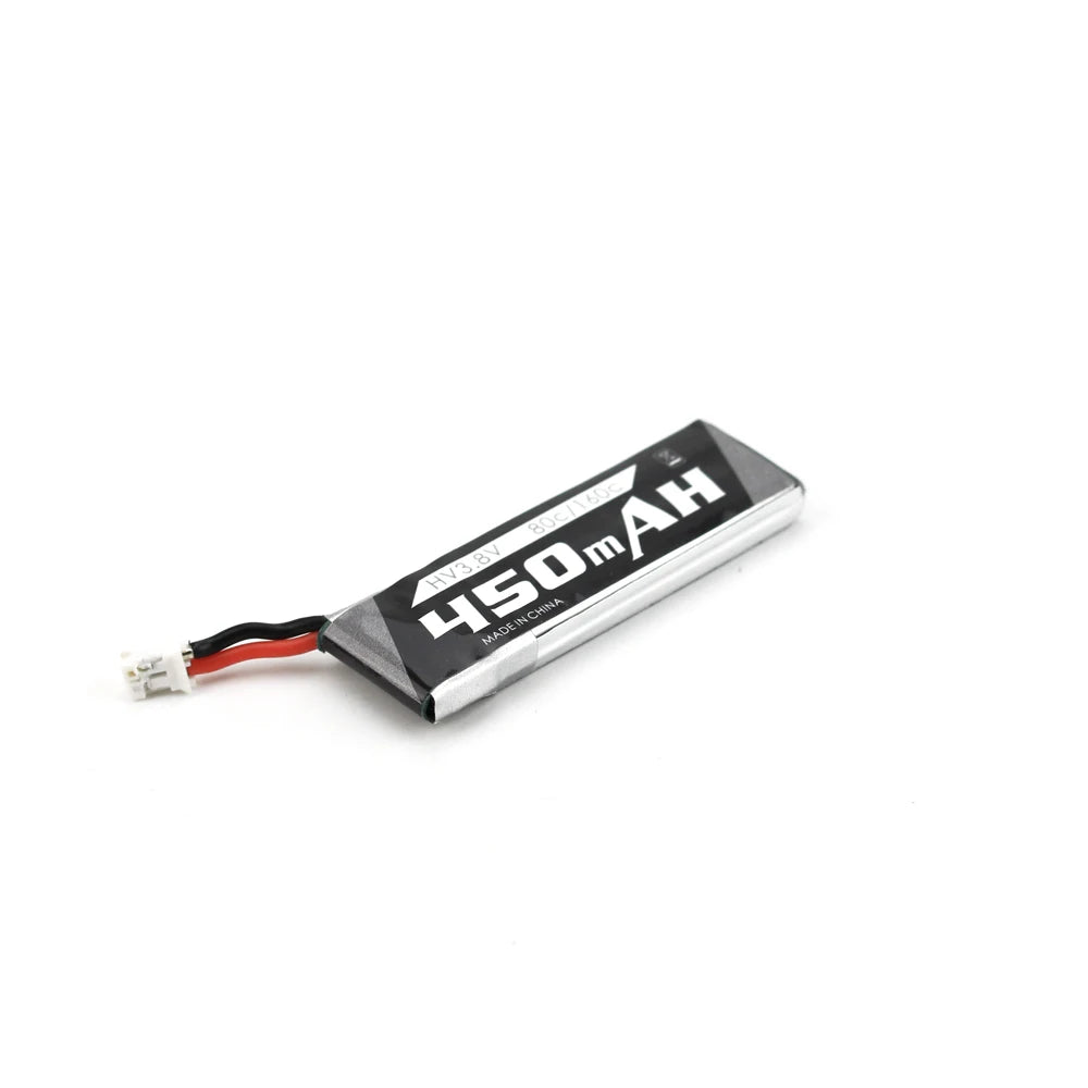 Emax Tinyhawk X 1s 450mAH 80c/160c Lipo Battery, Voltage: 1s 3.8v HV Capacity: 450 mAh Dis