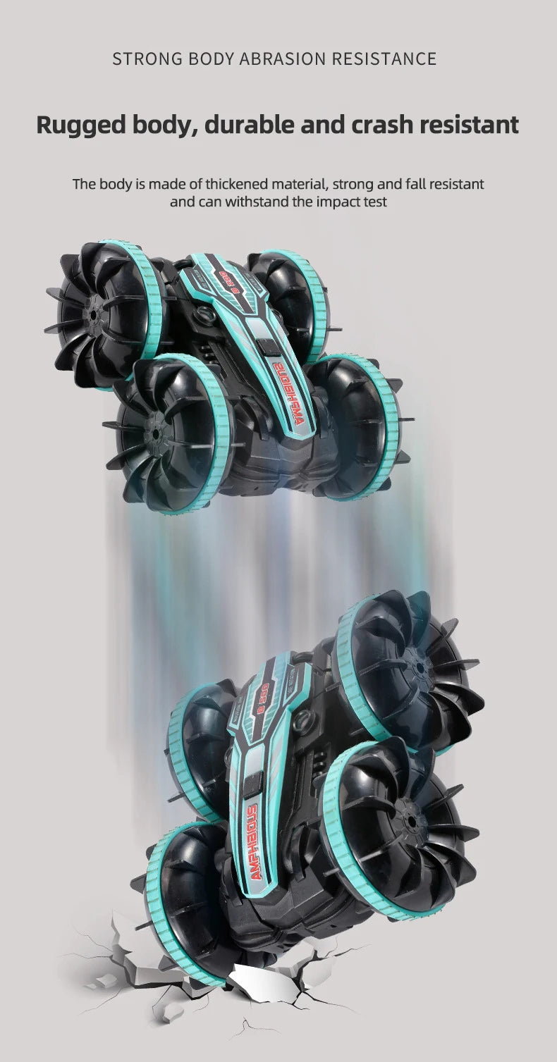 Newest High-tech Remote Control Car, STRONG BODY ABRASION RESISTANCE Rugged body, strong and