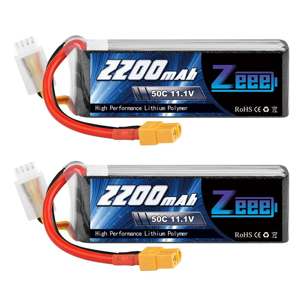 2 единицы Zeee, 2200 мАч, 3S аккумулятор для дрона-11,1 В, 50C Lipo аккумулятор с разъемом XT60 для радиоуправляемого квадрокоптера QAV250, дрон, лодка, самолет, FPV аккумулятор