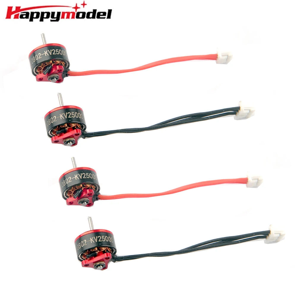 4PCS Happymodel SE0802 1-2S 16000KV 19000KV 22000KV 25000KV Brushless Motor for Mobula7 Snapper7 RC Drone Multicopter Part 9 RC Parts & Accs : Motor Quantity : 1 p