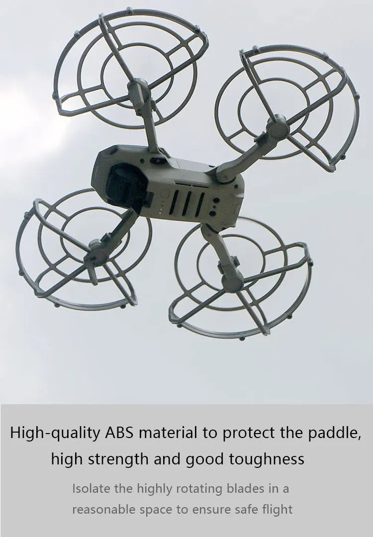 Landing Gear for DJI Mavic Mini 2/Mini SE Drone Propeller Guard Holder Sunhood Sticker Film Motor Cover Drone Accessories 48 high-quality ABS material to protect the paddle, high strength and good toughness . I
