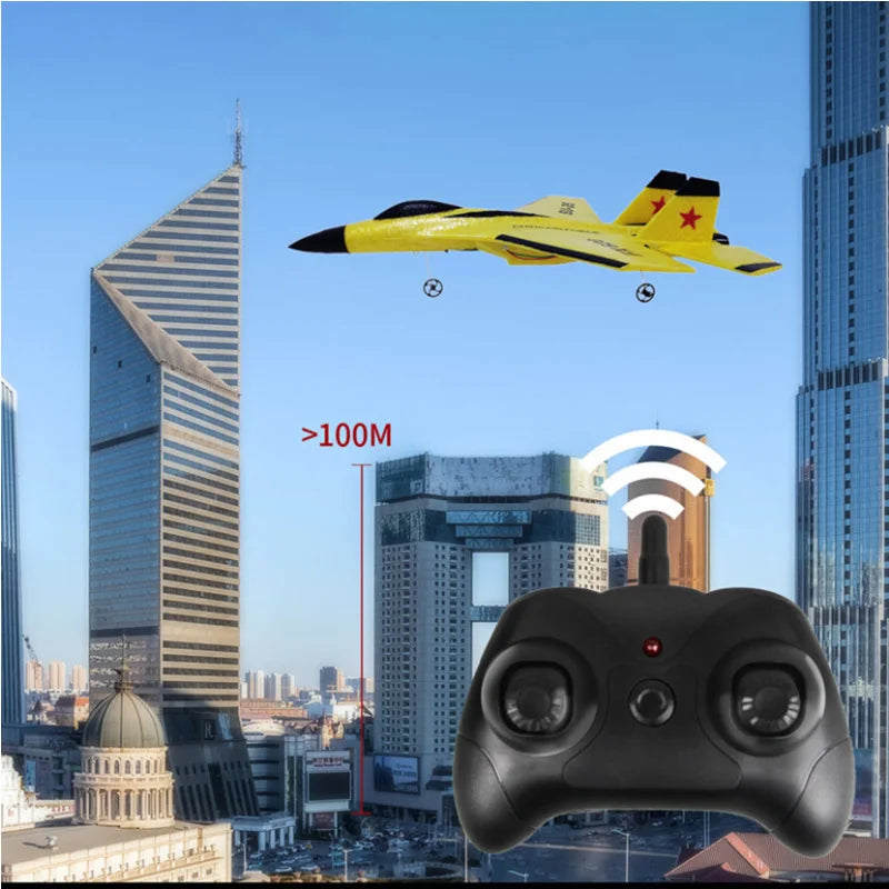FX-620 SU-35 RC Remote Control Airplane, 2.4GHz 2CH aircraft, including 4 directional flying, ascending, descending,