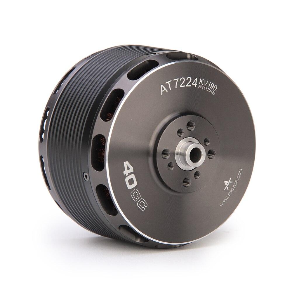 T-motor AT 7224 AT7224 KV160 KV190 Long Shaft Brushless Motor For Fixed Wing Drone - RCDrone