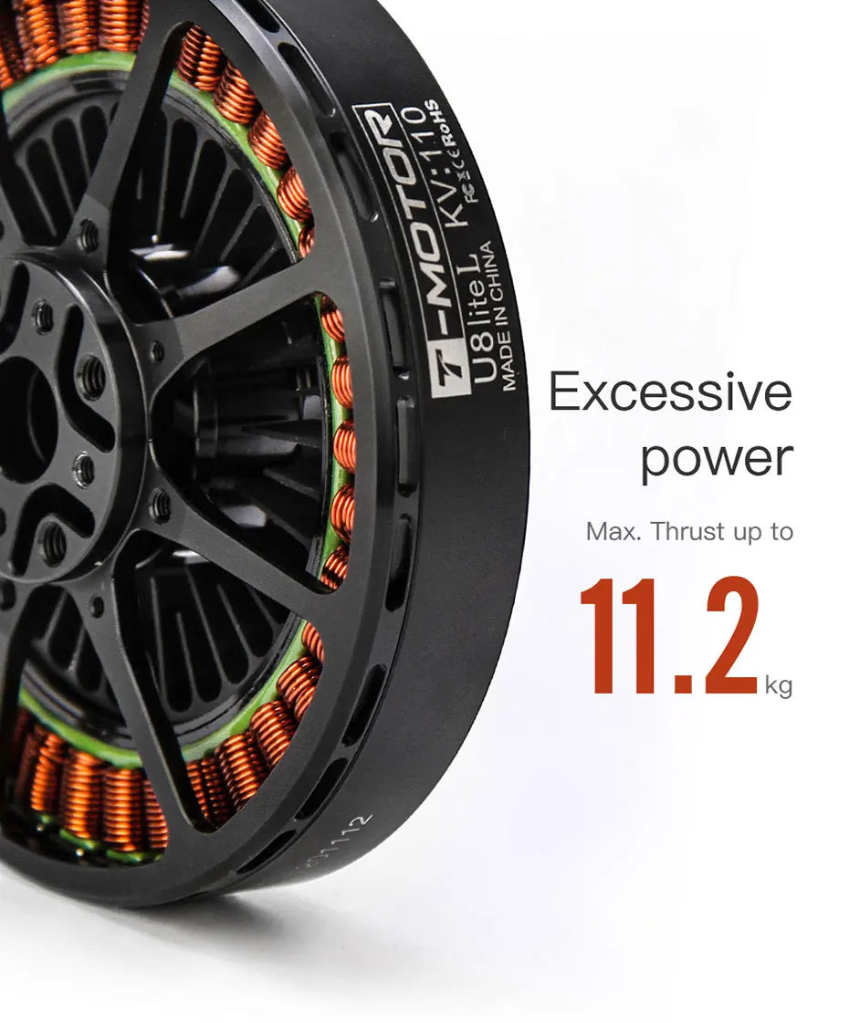 T-motor U8 Lite L KV95 KV110 Motor SPECIFIC