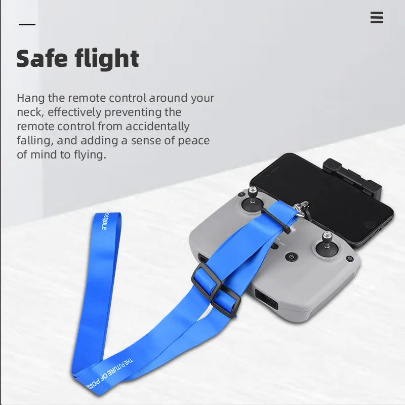 Remote Control Hook Holder Strap, hang the remote control around your neck to prevent it from falling . safe flight: 6 I