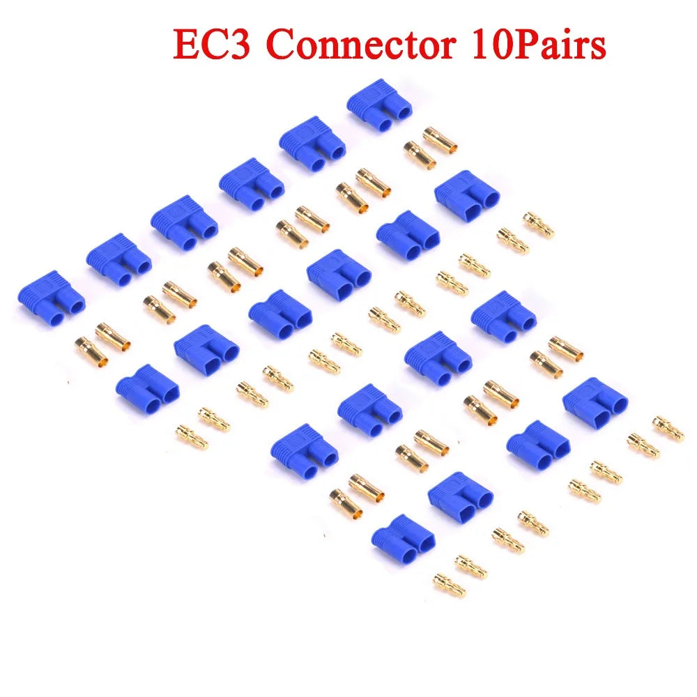 FPV Drone Connector Plug - 5 / 10 Pairs High Quality XT30 XT30U MR30 XT60 XT60H MR60 XT60PW XT90 XT90S Connector Plug for Battery Quadcopter Multicopter 39 FPV Drone Connector, 480°C/4S Quantity: 10pairs Brand: Amass