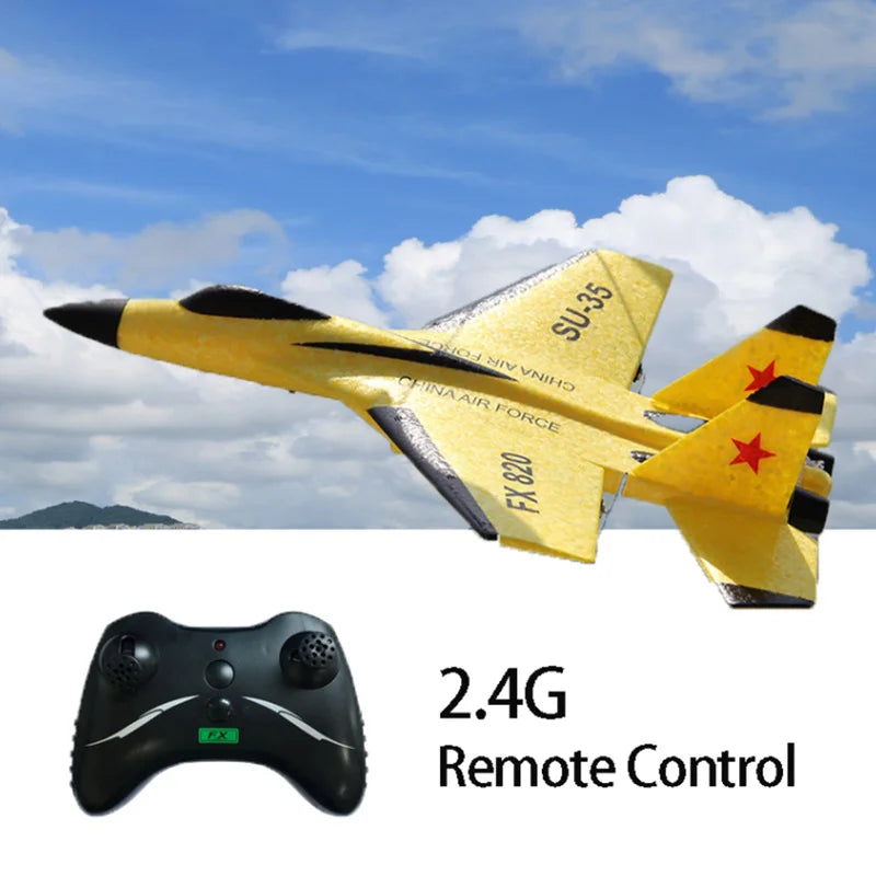 FX-620 SU-35 RC Remote Control Airplane, the fighter SU-35 is a compact and domineering appearance .