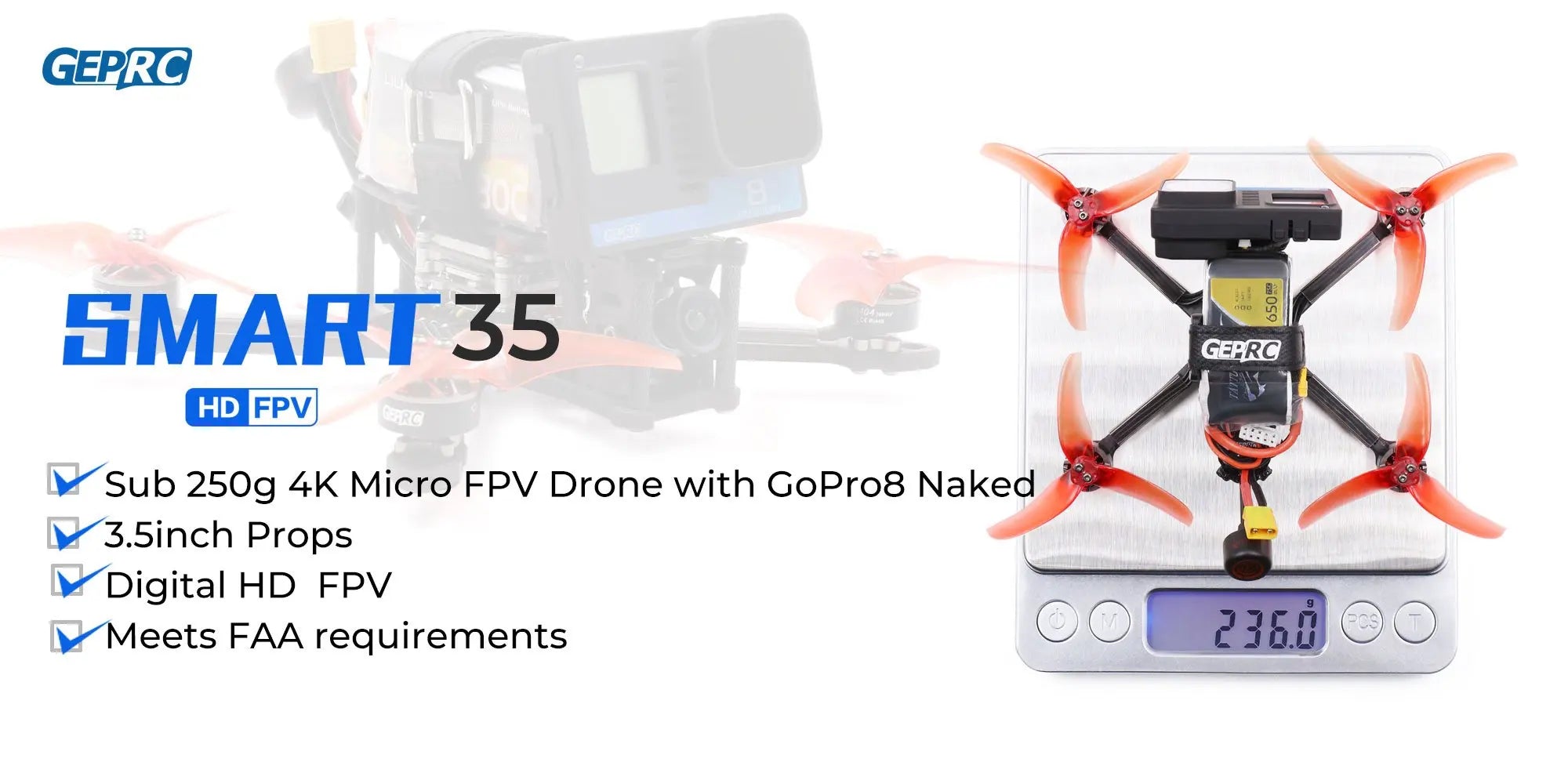 GEPRC SMART 35 FPV Drone, GEPRC SMART 35 FP