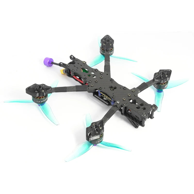 TCMMR Avenger 225 - 5 Inch 6s power drone prices with camera racing drone fpv drones quadcopter DIY gifts for new year 2023 8 TCMMR Avenger 225, the DC-shaped design is lower than shooting flying video, and the propeller blades will