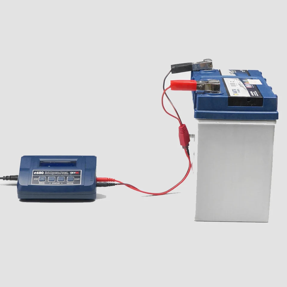 SKYRC e680, SkyRC e680 charger is integrated with DC power supply . output voltage is 1