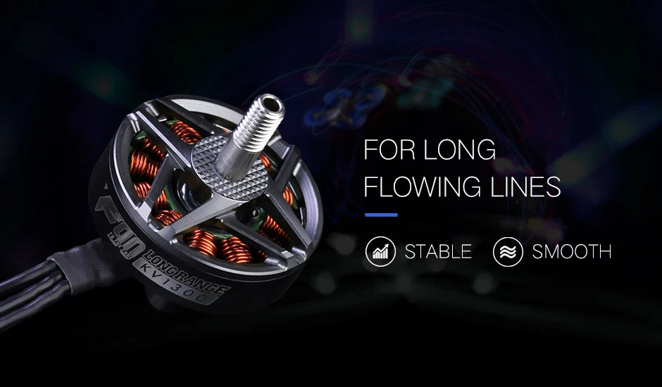 T-motor F90 KV1300 KV1500 Brushless Motor For FPV Freestyle Version RC Racing Drone 8 T-motor, STABLE SMOOTH EONORaO FOR LONG FLOWING LINE