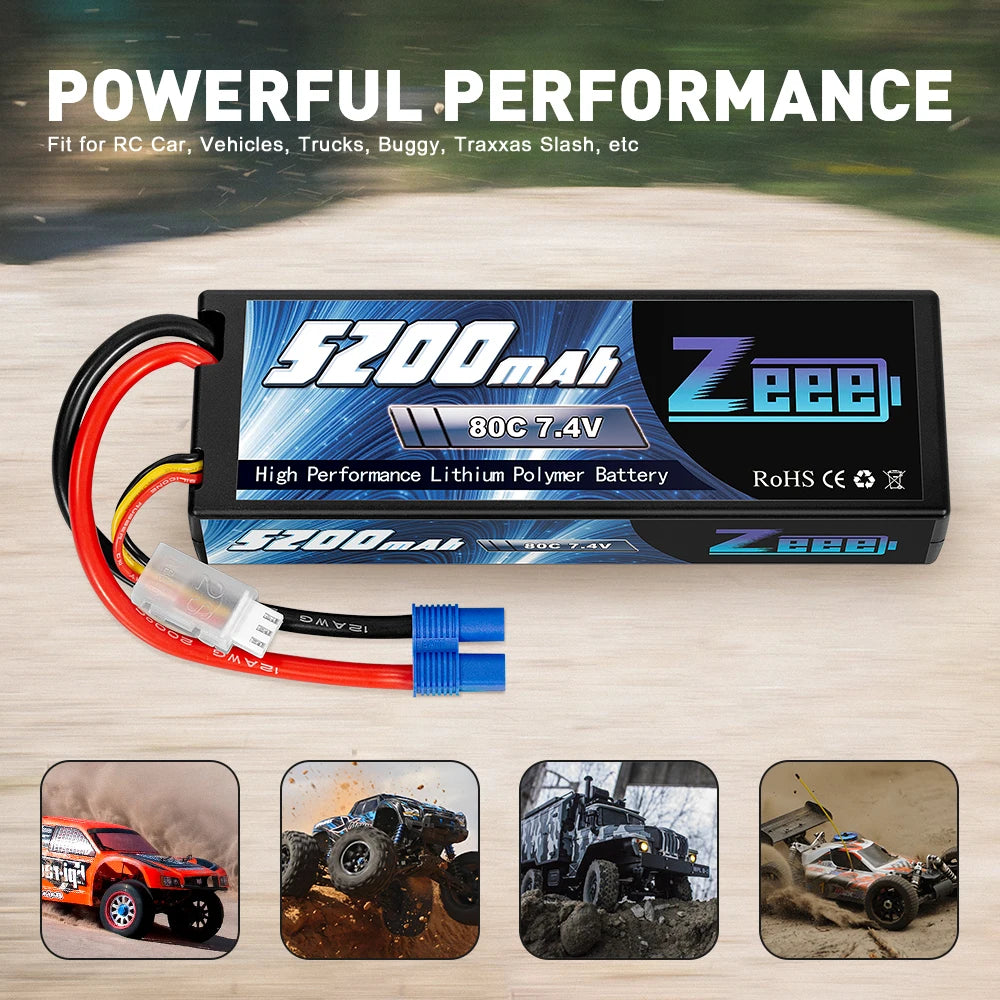 Ezobzat BBB 80C 7.4V High Performance Lithium Poly