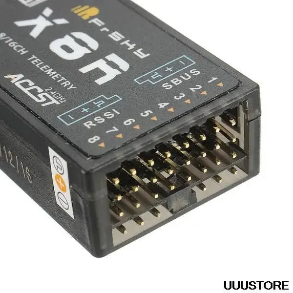 FrSky X8R Receiver - 8/16CH Telemetry For RC Quadcopter Multicopter Compatible with X7 X9D X12S transmitter 12 FrSky X8R Receiver, FrSky X8R 8/16CH Full Duplex Telemetry With New Anten