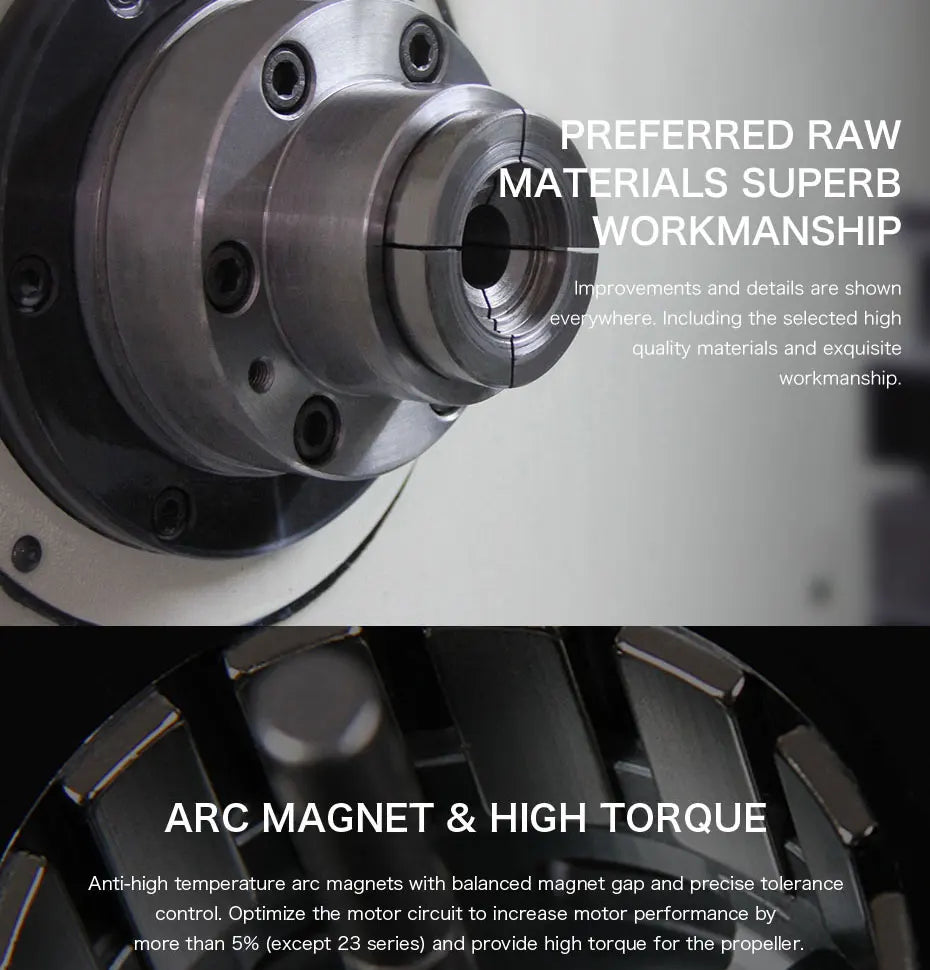 T-MOTOR AT4120 Long Shaft 250kv 500kv 560kv Max Thrust 6.7KG Brushless RC Airplane Electric Motor 11 T-MOTOR, PREFERRED RAW MATERIALS SUPERB WORKMANSHIP Improvements and