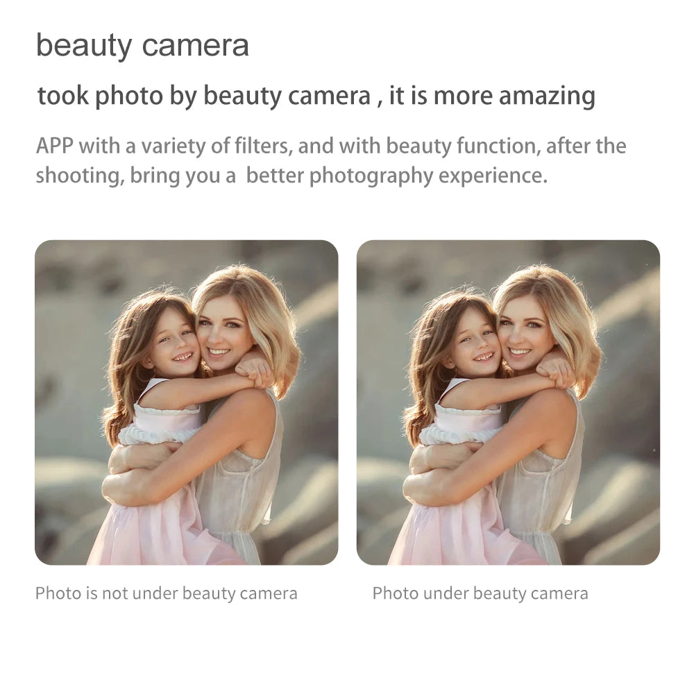 LSRC Mini Drone, beauty camera is more amazing app with a variety of filters, and