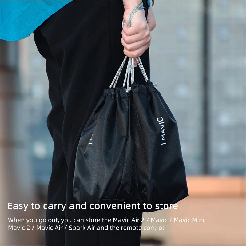 Portable Storage Bag for DJI Mavic Air 2/Air 2S Handbag Drone Remote Control Protective Carrying Case for DJI Mavic Mini 2 11 Please allow 1-3mm error due to manual measurement