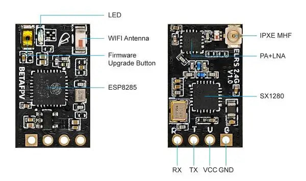 BETAFPV LiteRadio 3/2 SE Radio Transmitter. built-in 1000 mAh 1S battery powers LiteRadio 2 SE .