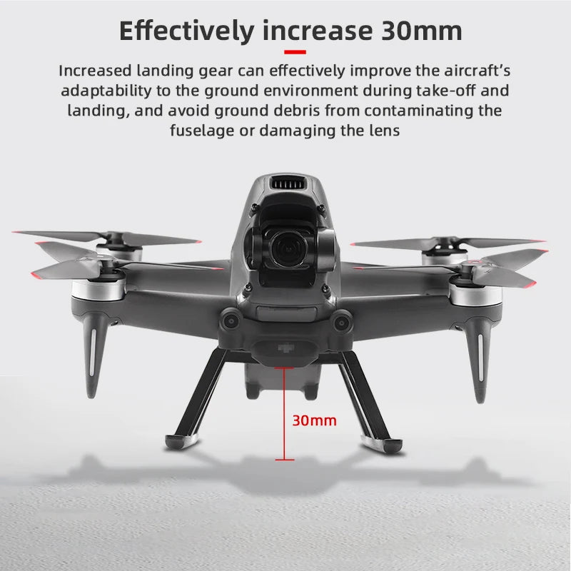 5328S Propeller, Increased landing gear can effectively improve the aircraft's adaptability to the ground environment during take