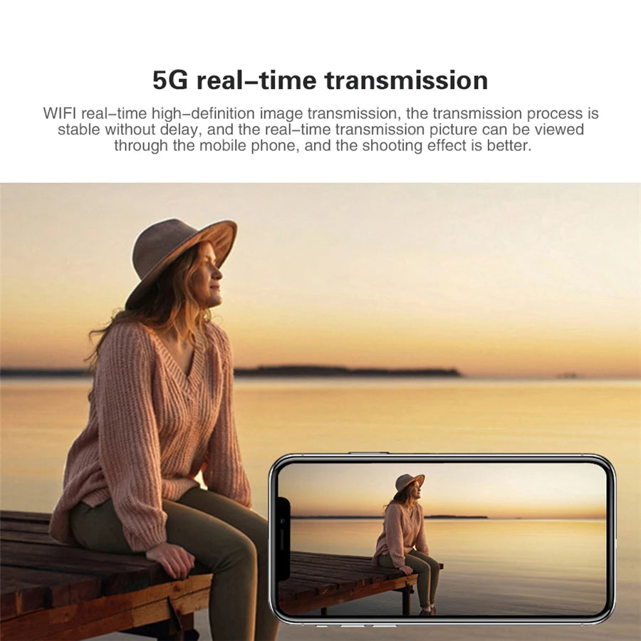 Flytec T15 Drone, 5G real-time transmission, the transmission process is stable without delay . the real-