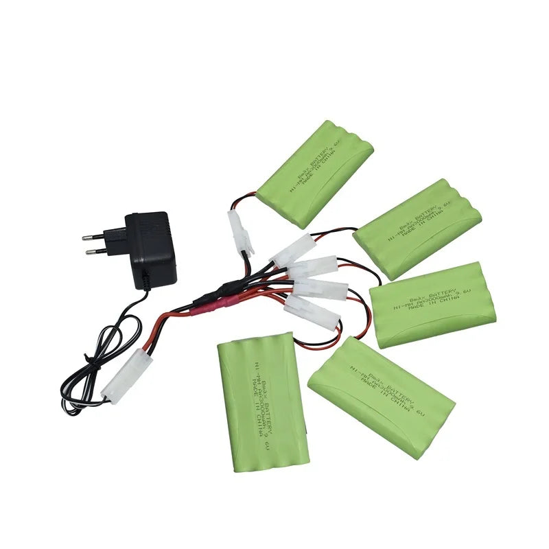 Teranty 9.6v 3000mah Rechargeable Battery, Environmentally friendly: no toxic waste