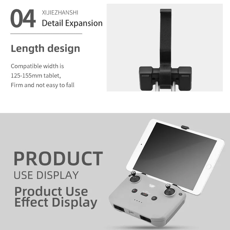 Tablet Holder, XIJIEZHANSHI 04 Detail Expansion Length design Compatible