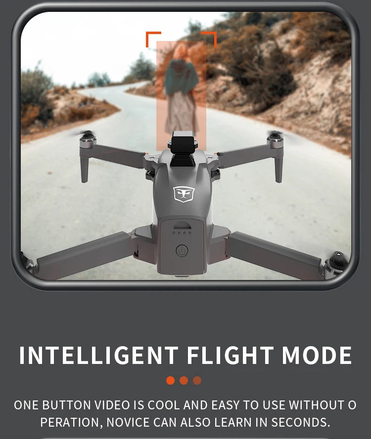 4DRC TG3 PRO Drone, INTELLIGENT FLIGHT MODE ONE BUTTON V