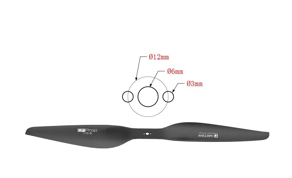 T-Motor P17x5.8 CF Prop SPECIFICATION