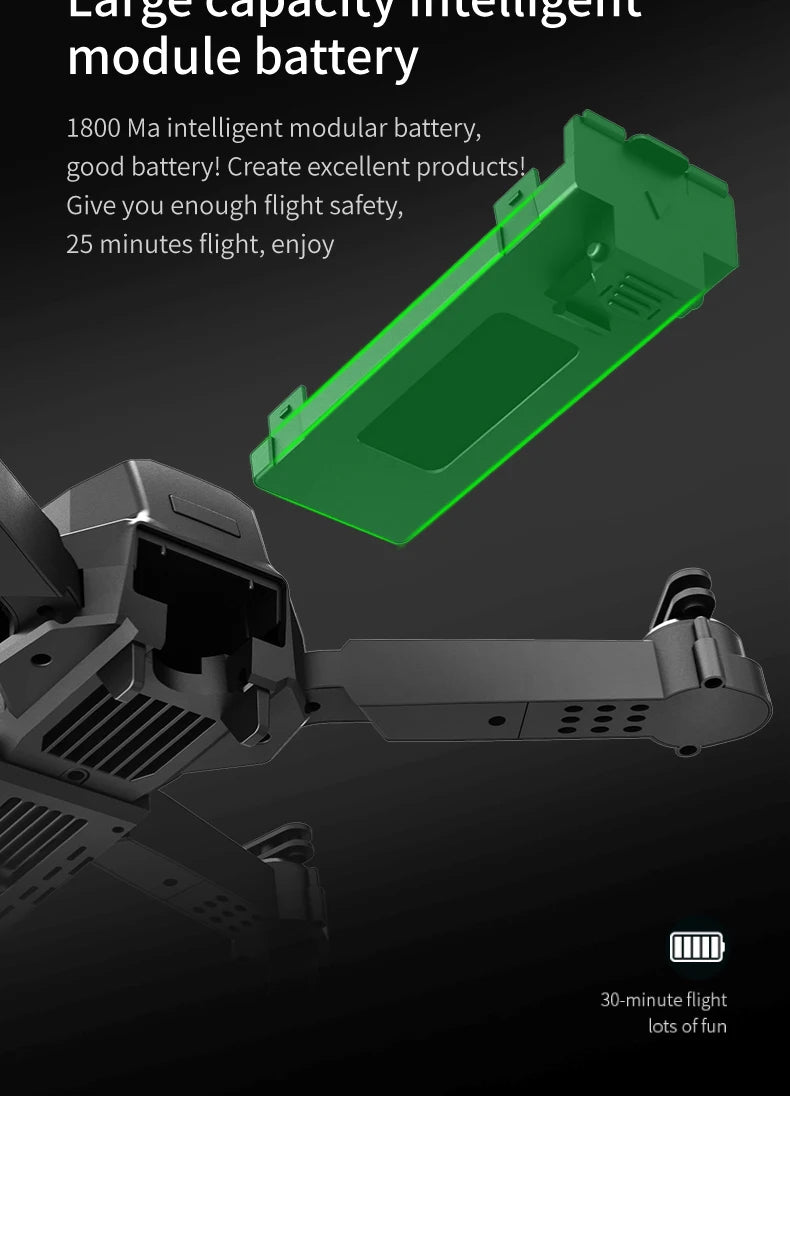 S1max drone - Infrared Sensor Obstacle Avoidance RC Drone Professional 4K HD Dual Camera APP Control Aerial Photography Children's Gift 33 S1max drone, batteryl create excellent products! give you enough flight safety, 25 minutes