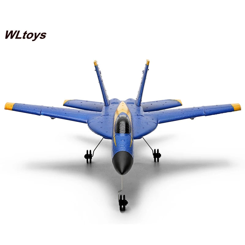 Wltoys XK A190  P530 F-18 RC Plane, the aileron channel makes the aircraft turn left or right