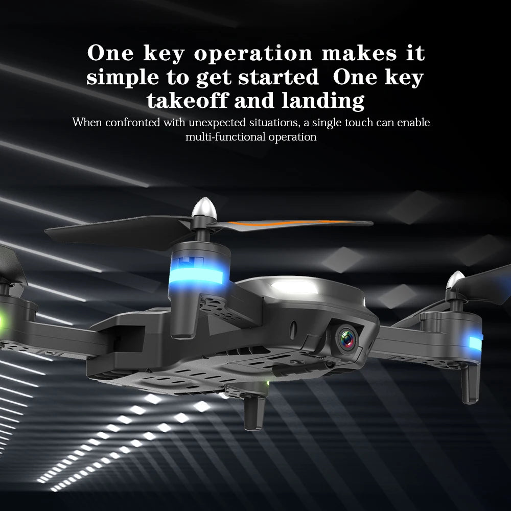 F183 Drone, single touch can enable multi-functional operation when confronted with unexpected