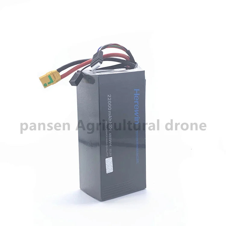 Herewin 6s 12000mah 16000mah 22000mah Battery 22.2v 20C shaft battery Agricultural Drone battery 26 herewin 6s 12000 mah 16000m ah 22000m