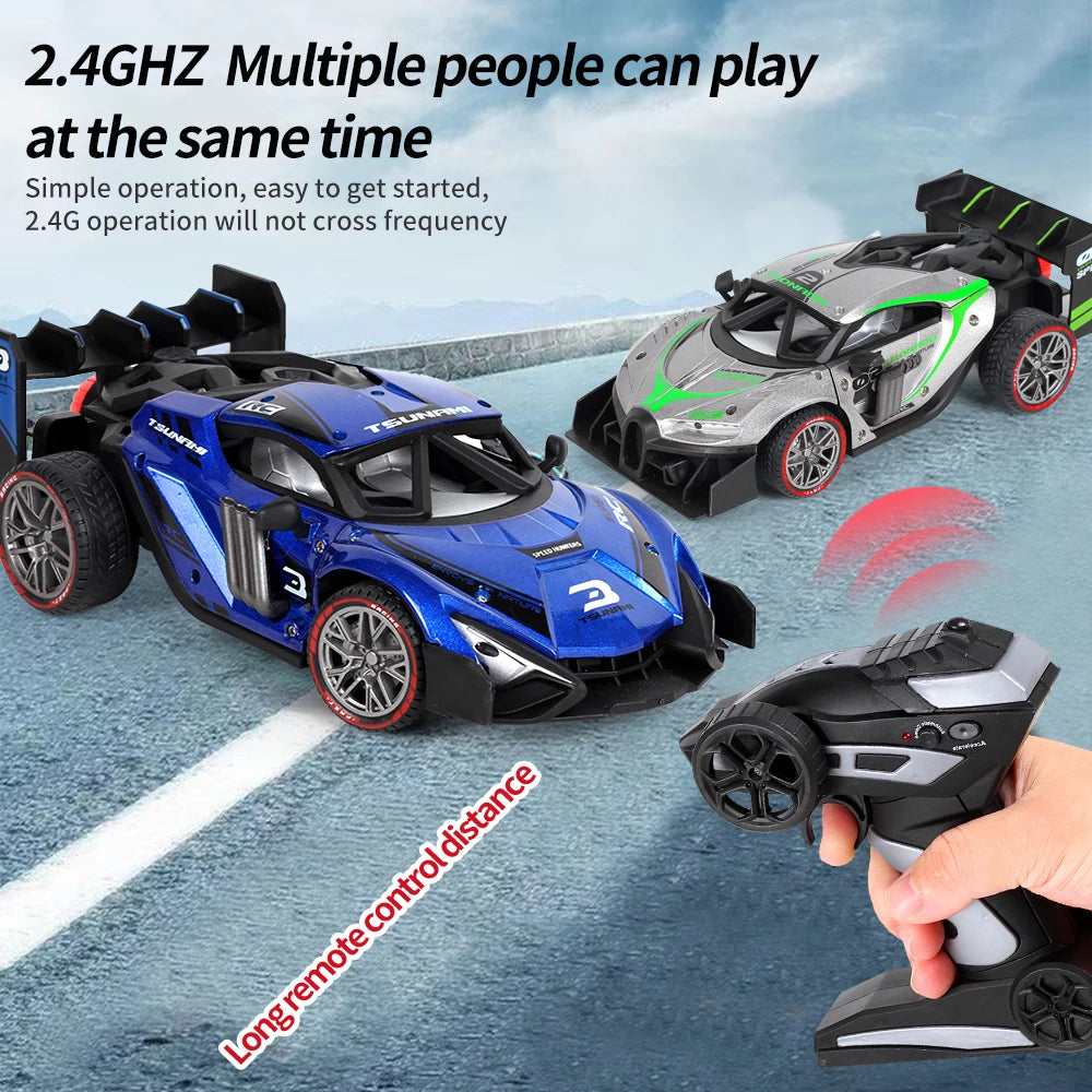 RC Car, 2.4GHZ Multiple people can play atthe same time Simple operation, easy to get started