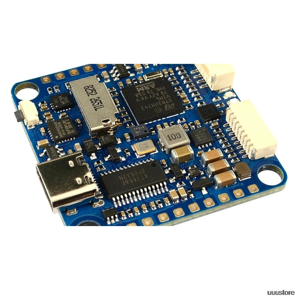 Matek H743-SLIM Flight Controller with OSD, Built-in ADC Vbat2 pad supports Max.200mA No Current Sensor