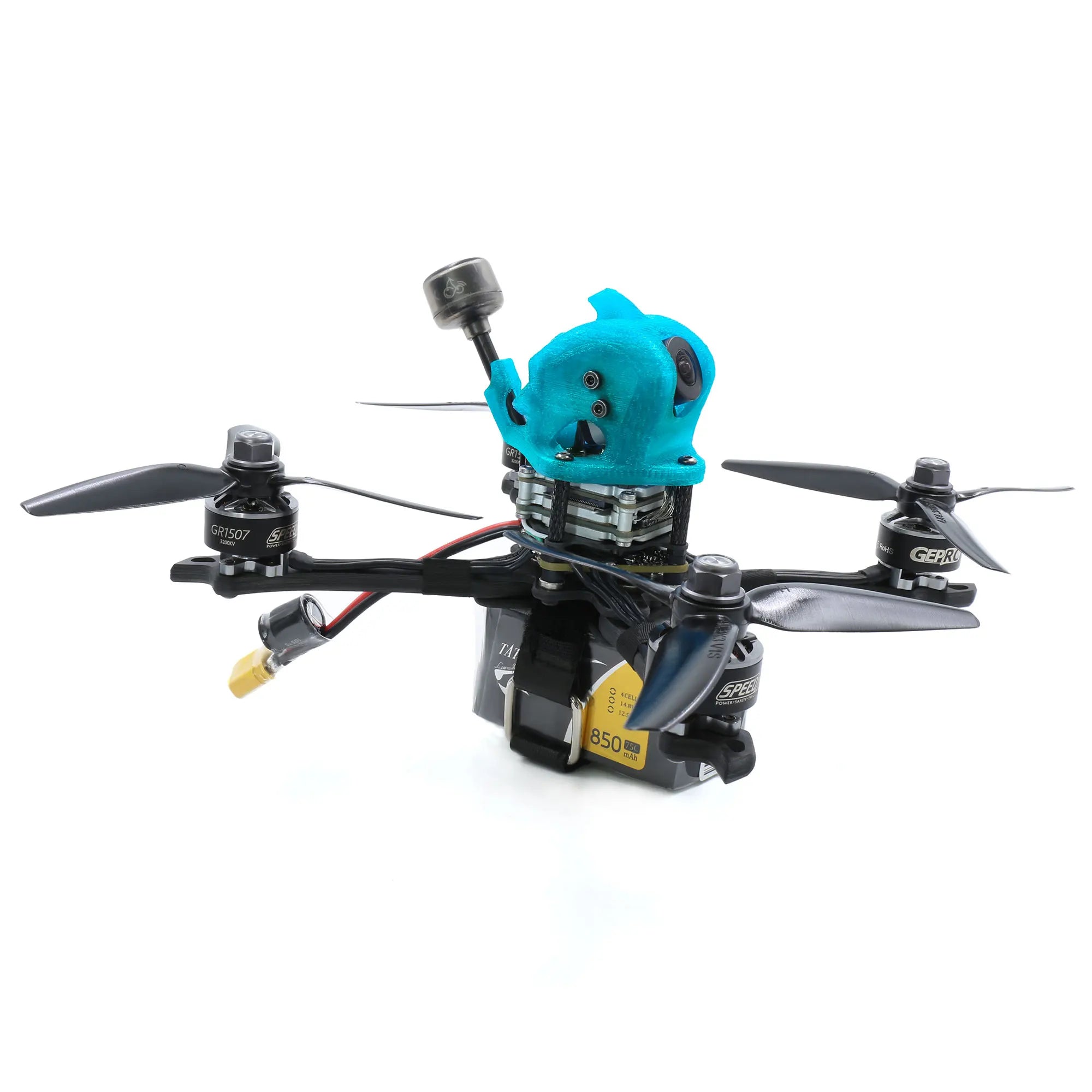 GEPRC Dolphin FPV Drone, dolphin HD is an upgraded version of dolphin 4inch, which is equipped with the latest CADD