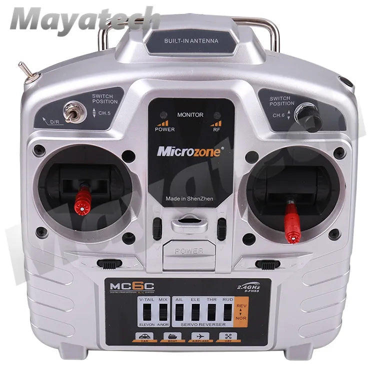 MicroZone MC6C V2, Mayare-, BUILT-INANTENNA Switch Switch Position MONITOR