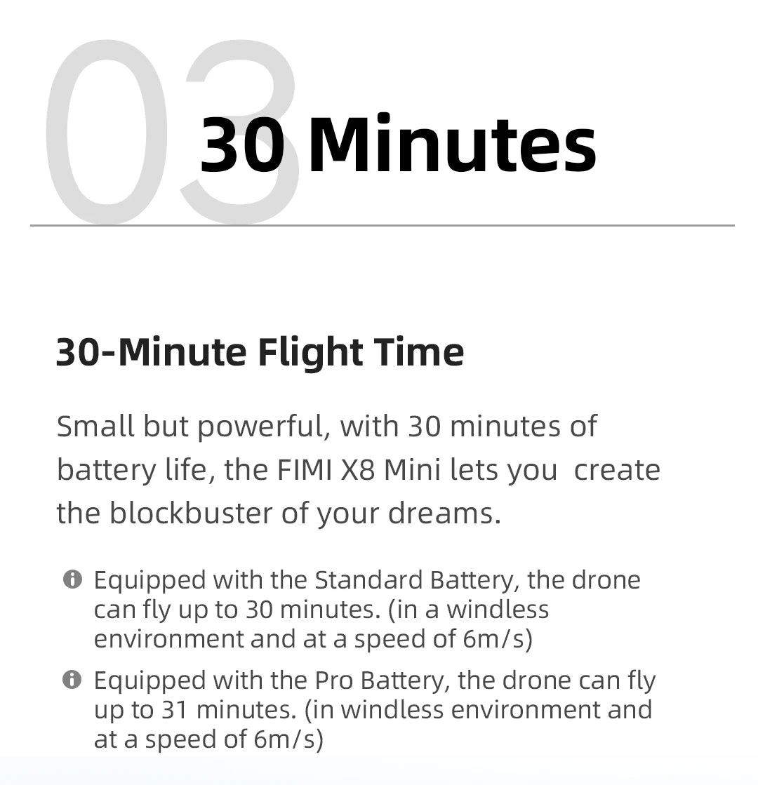 FIMI X8 Mini Drone