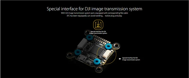 Hobbywing XRotor F7 Flight Controller, trarinsss 0n sreiernport equ