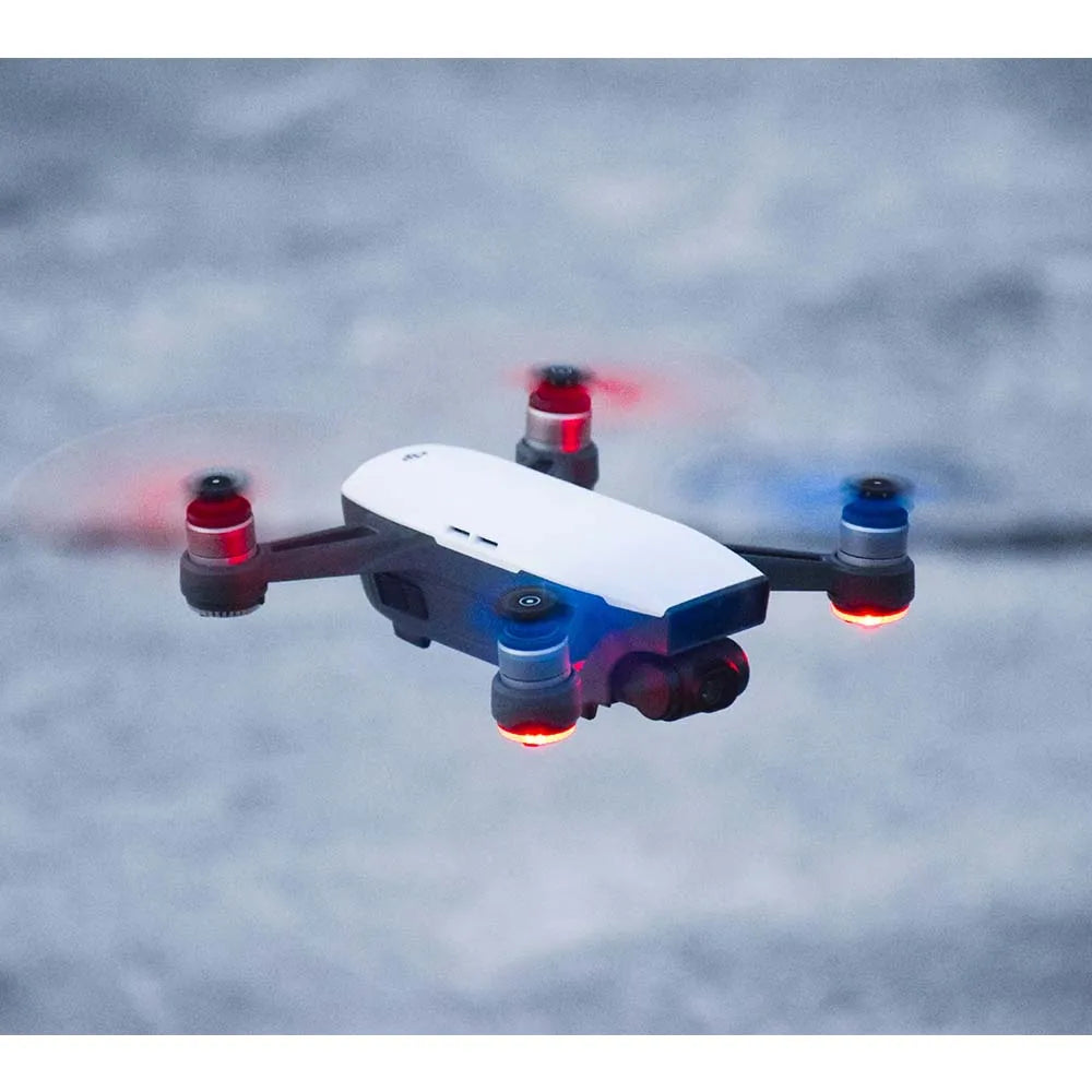 4pcs Propeller for DJI Spark Drone Quick-Release Props Folding 4730 Blades Accessories Spare Parts Wing Screw Blue red white 8 4pcs Propeller, dji spark propeller is compatible with all drones . it comes in 4