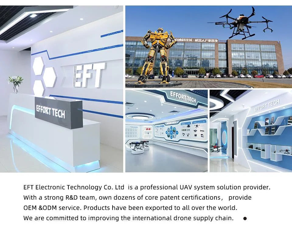 EFT G610 10L Agriculture Drone, UaFWLIO EFT EFT Electronic Technology Co. Ltd is a professional U