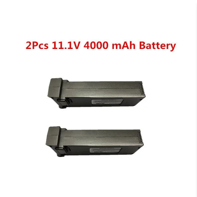 2Pcs 11.1V 4000 mAh Battery