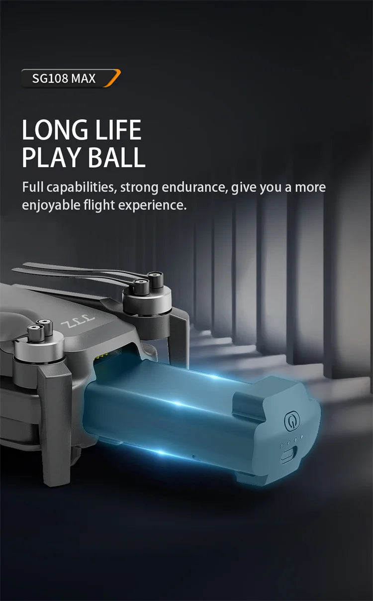 SG108 MAX - 4K Mini Drone 2-Axis Gimbal Professional Camera 5G WIFI FPV Dron Brushless 1.2km Rc Quadcopter 18 SG108 MAX - 4K Mini Drone, sg108 max long life play ball full capabilities, strong endurance