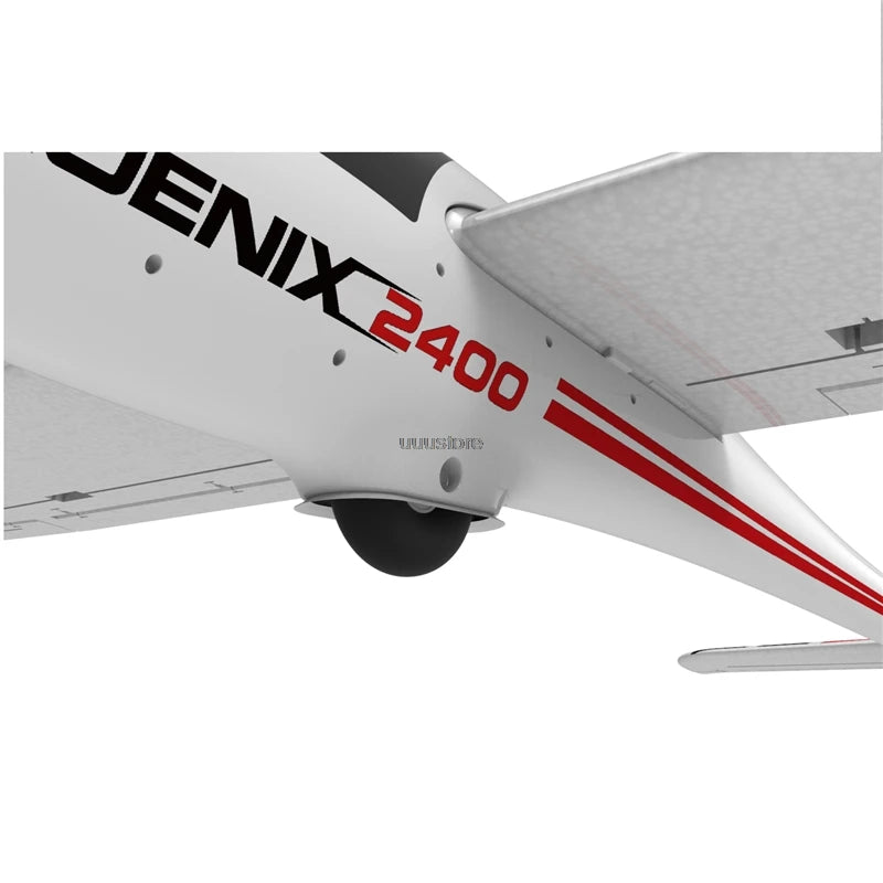 Volantex Phoenix 2400 Fixed Wing Aircraft , 1Click&plug Easy Wing Mounting 2Durable Plastic Fuselage 3